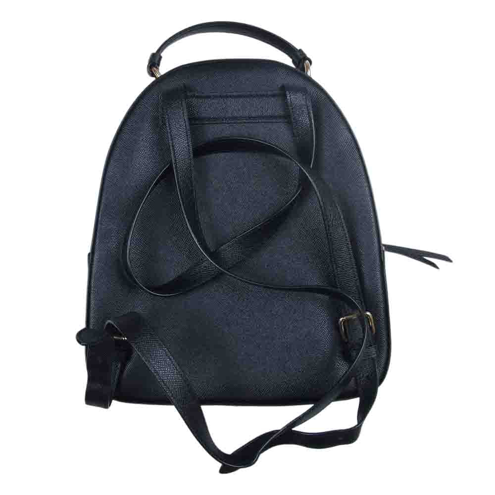 COACH コーチ F76624 リュック ブラック系【中古】