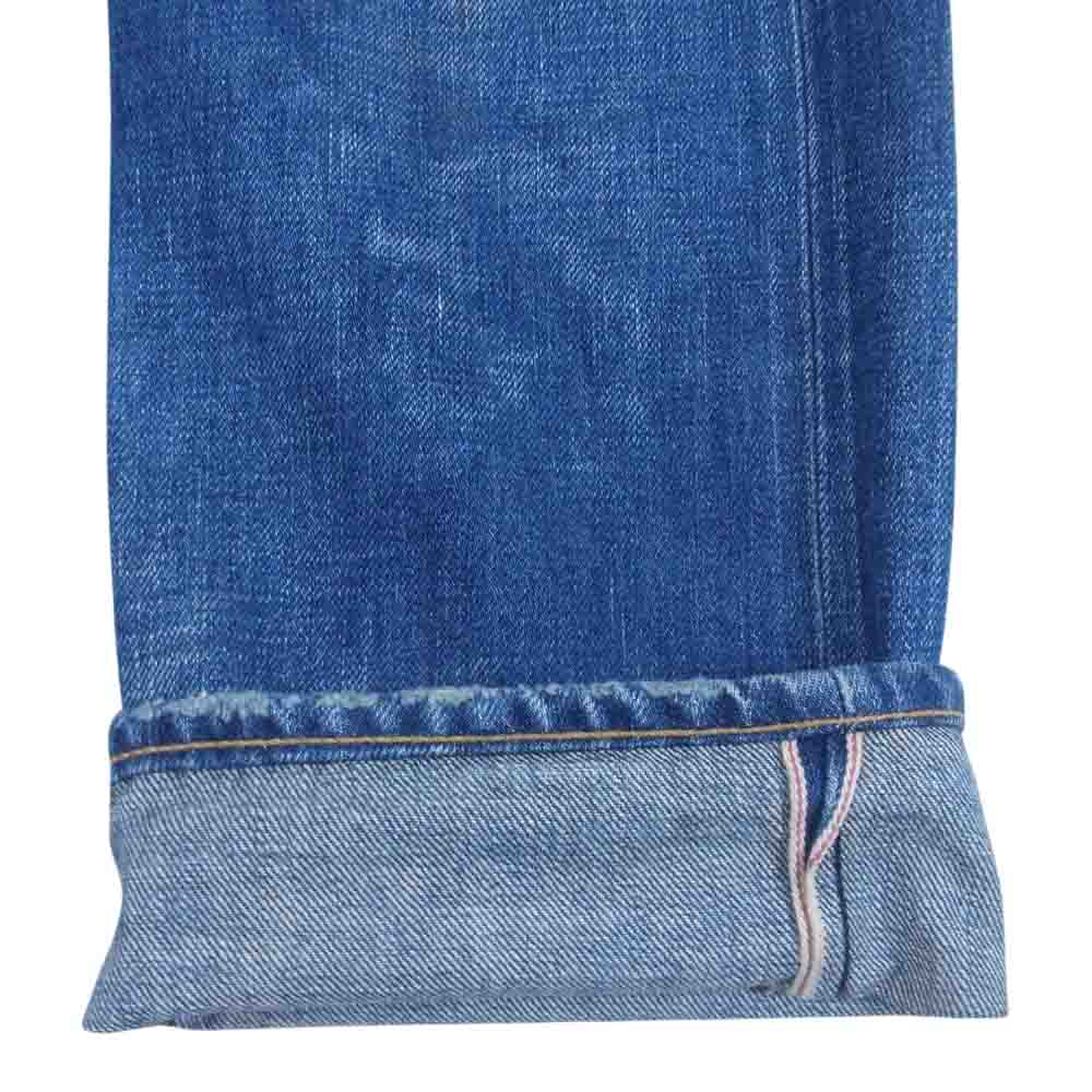 JUNYA WATANABE COMME des GARCONS ジュンヤワタナベコムデギャルソン AD2008 JZ-P207 インディゴ ボタンフライ 5ポケット ストレート デニム パンツ インディゴブルー系 XS【中古】