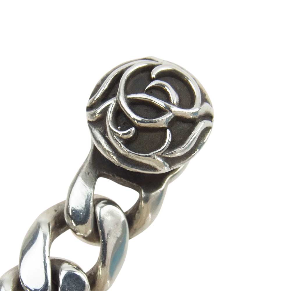 CHROME HEARTS クロムハーツ（原本無） ROLEX 6694 オイスターデイト 手巻き アンティーク オールド フローラルモチーフ クラシック リンク ウォッチケース ブレスレット【中古】