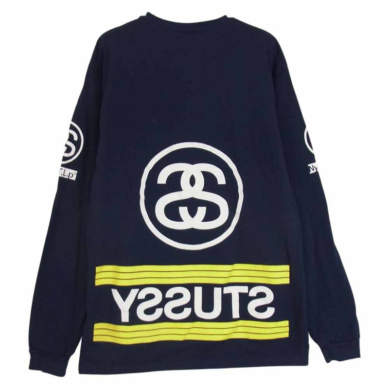 Stussy ネイビー 長袖カットソー L