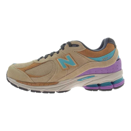 NEW BALANCE ニューバランス M2002RWA スニーカー ランニングシューズ ライトブラウン系 28cm【美品】【中古】