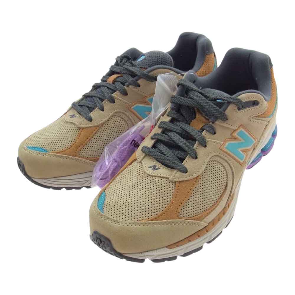 NEW BALANCE ニューバランス M2002RWA スニーカー ランニングシューズ ライトブラウン系 28cm【美品】【中古】