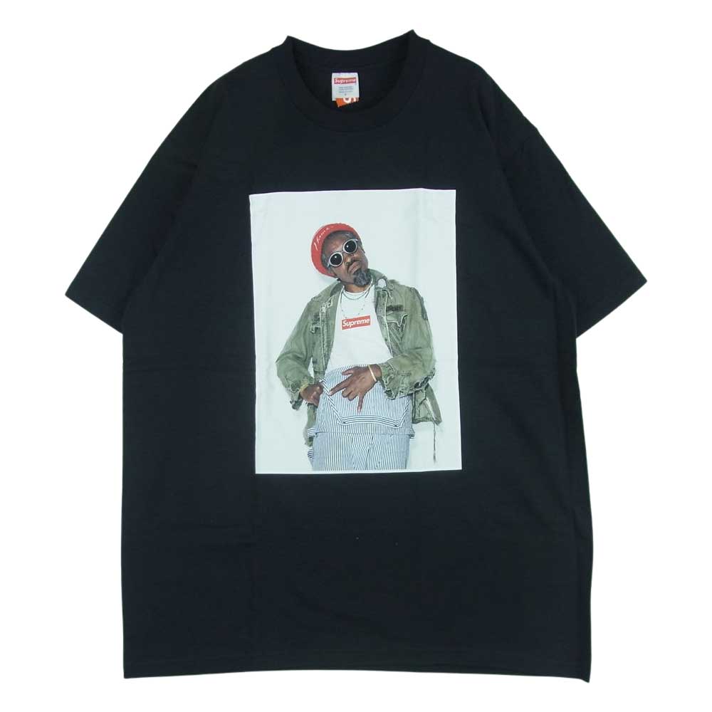 Supreme シュプリーム 22AW Andre 3000 Tee アンドレ3000 半袖 Tシャツ ブラック系 L【新古品】【未使用】【中古】