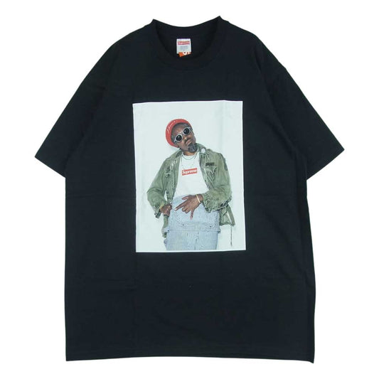 Supreme シュプリーム 22AW Andre 3000 Tee アンドレ3000 半袖 Tシャツ ブラック系 L【新古品】【未使用】【中古】