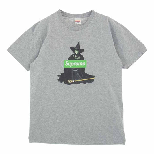 Supreme シュプリーム 15SS UNDERCOVER Witch Tee 魔女 BOX LOGO アンダーカバー ボックスロゴ Tシャツ  グレー系 L【中古】