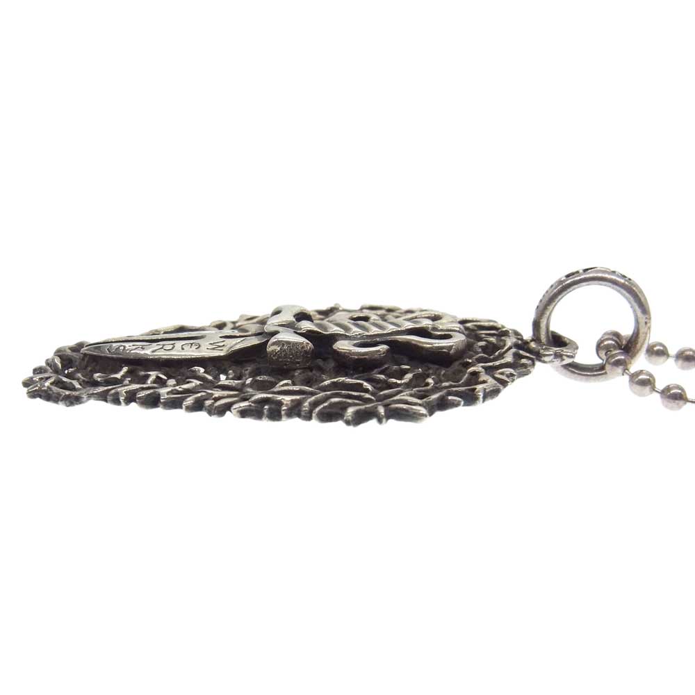 STANLEY GUESS スタンリーゲス 国内取扱店保証書付属 ソーン ID ダガー ペンダント ネックレス シルバー系【中古】