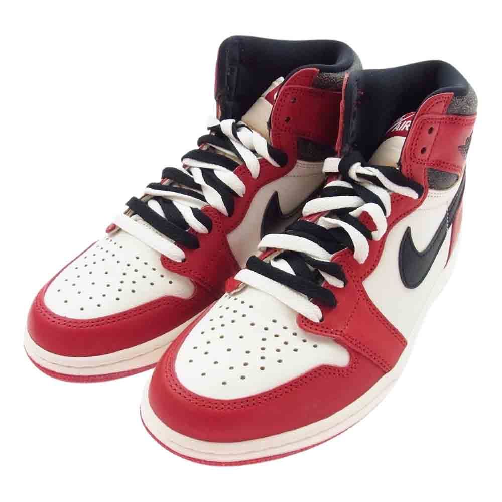 NIKE ナイキ DZ5485-612 AIR JORDAN 1 エアジョーダン 1 RETRO HIGH OG Chicago Lost and Found レトロ ハイカット スニーカー レッド系 26.5cm【新古品】【未使用】【中古】