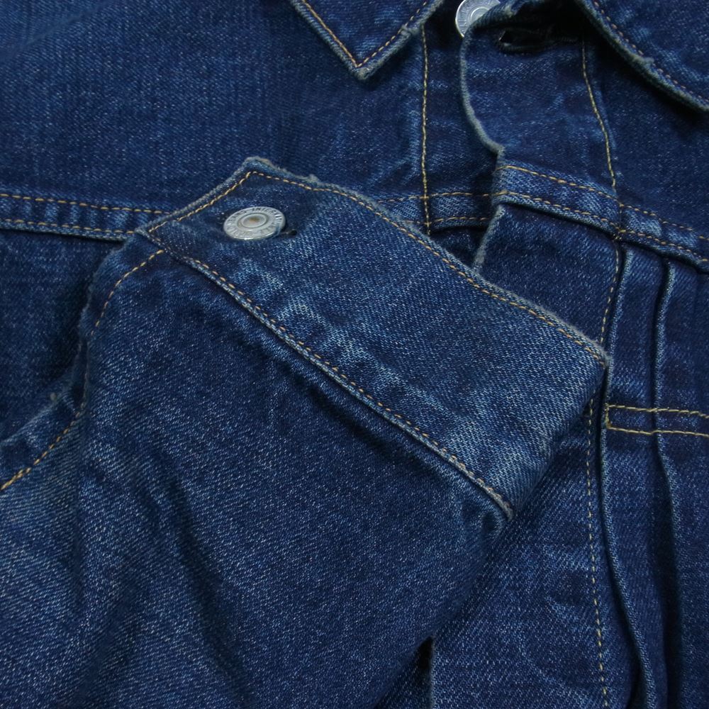 REMI RELIEF レミレリーフ × BEAMS PLUS Denim Jacket ビームス プラス デニム ジャケット インディゴブルー系 M【中古】