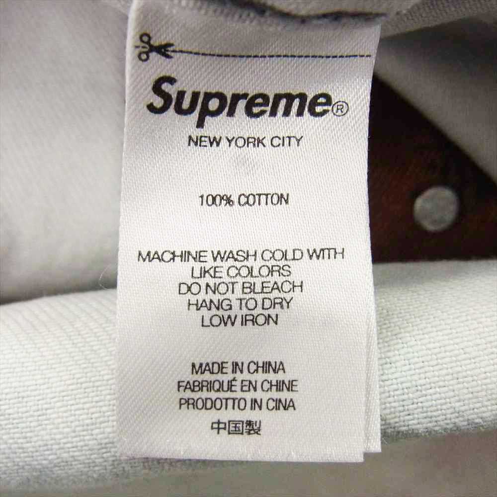 Supreme シュプリーム 21AW Nas and DMX Collage Denim Chore Coat 総柄 デニム ジャケット マルチカラー系 L【中古】