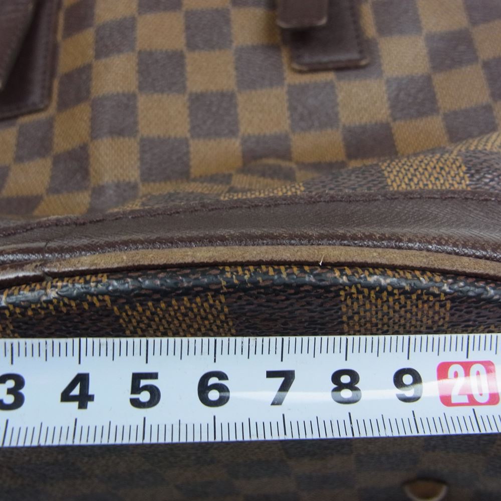 LOUIS VUITTON ルイ・ヴィトン N42240 ダミエ マレ バケツ ショルダー バッグ ブラウン系【中古】