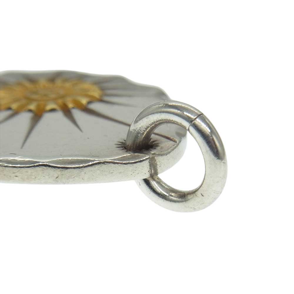 SILVER501 18K付き タタキ メタル トップ シルバー系【中古】