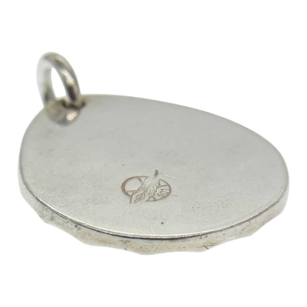こにゅ出品 シルバー925 K18タタキ　TOPのみ SILVER501 18K付き タタキ メタル トップ シルバー系【中古