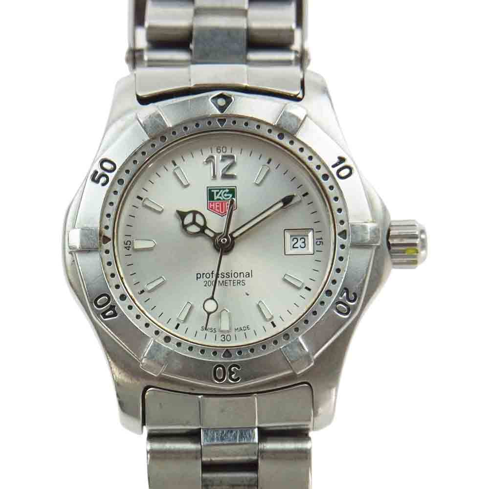 TAG HEUER タグホイヤー WK1312-0 UB9600 プロフェッショナル 200 SS QZ クォーツ シルバー文字盤 時計 ウォッチ シルバー系【中古】