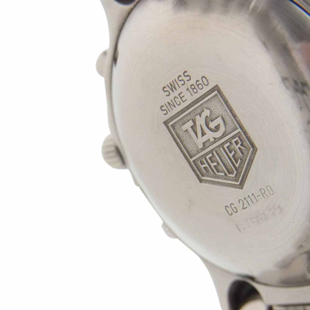 TAG HEUER タグホイヤー 時計 CG2111.BA0423 BT0039 S/el セルシリーズ  SS AT クロノグラフ 青文字盤 自動巻き オートマチック 時計 ウォッチ シルバー系【中古】 TAG HEUER タグホイヤー CG2111.BA0423 BT0039 S/el セルシリーズ SS