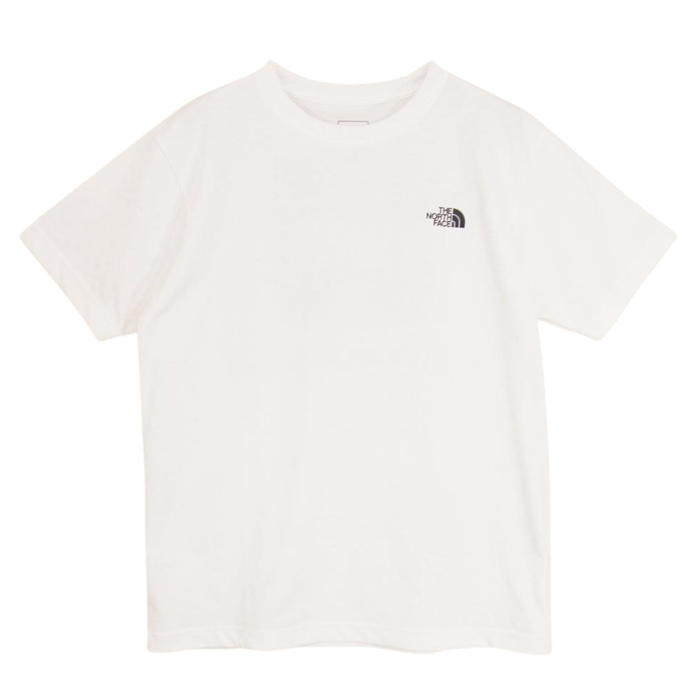 THE NORTH FACE ノースフェイス NT32114 Back Square Logo Tee バック スクエアー ロゴ ティー ショートスリーブ ホワイト系 M【美品】【中古】