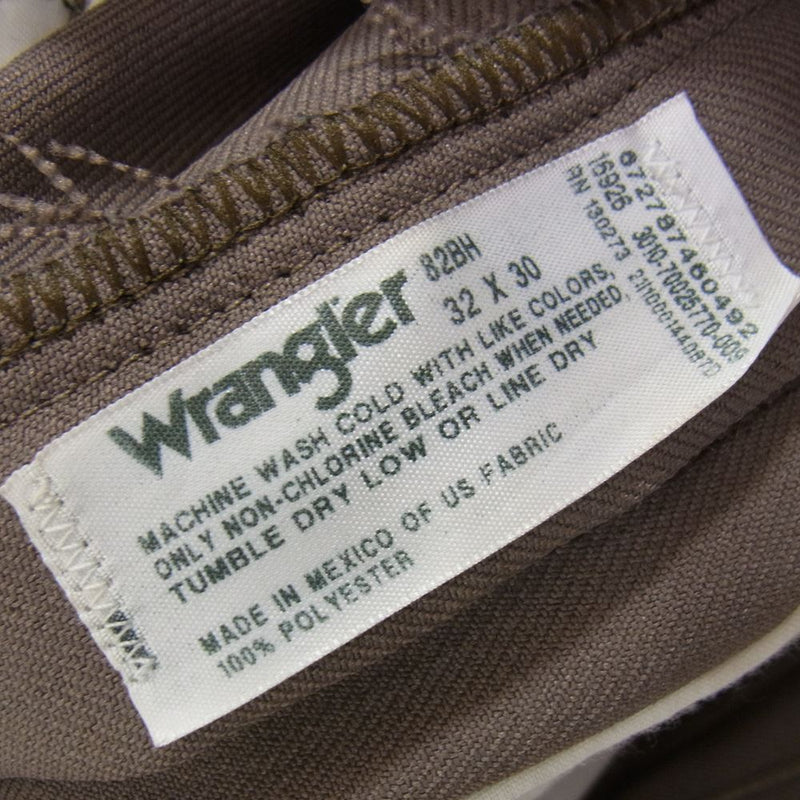 Wrangler ラングラー 82BH WRANCHE ブーツカット ランチャー パンツ ベージュ系 ベージュ系 32【中古】