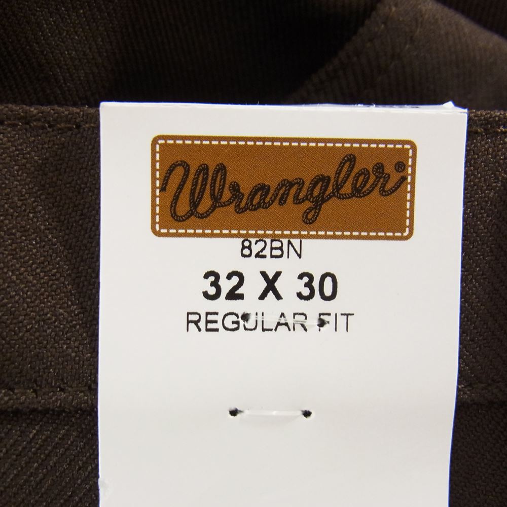 Wrangler ラングラー 82BN WRANCHE ブーツカット ランチャー パンツ ブラウン ブラウン系 32【新古品】【未使用】【中古】