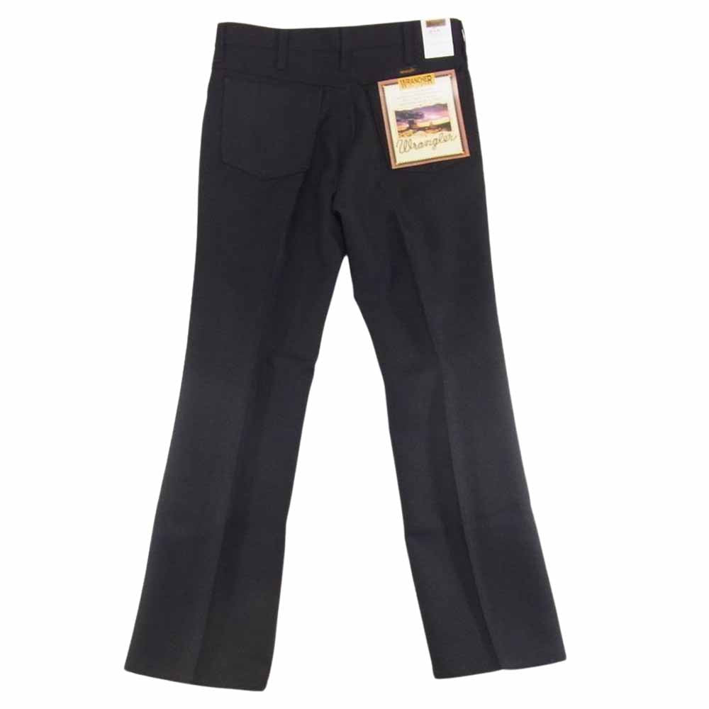 Wrangler ラングラー 82BK WRANCHE ブーツカット ランチャー パンツ ブラック ブラック系 32【新古品】【未使用】【中古】