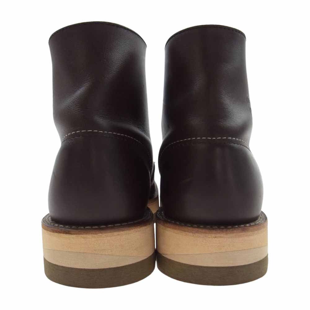 RED WING レッドウィング 8132 ガラス レザー 羽根タグ ROUND TOE BOOT アイリッシュ セッター クラシック ラウンド トゥ ブーツ ブラウン系 US 8 1/2【中古】