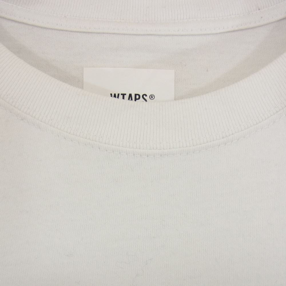 WTAPS ダブルタップス 20SS 201ATDT-LT02S CIRCA L/S TEE カットソー ホワイト系 4【中古】