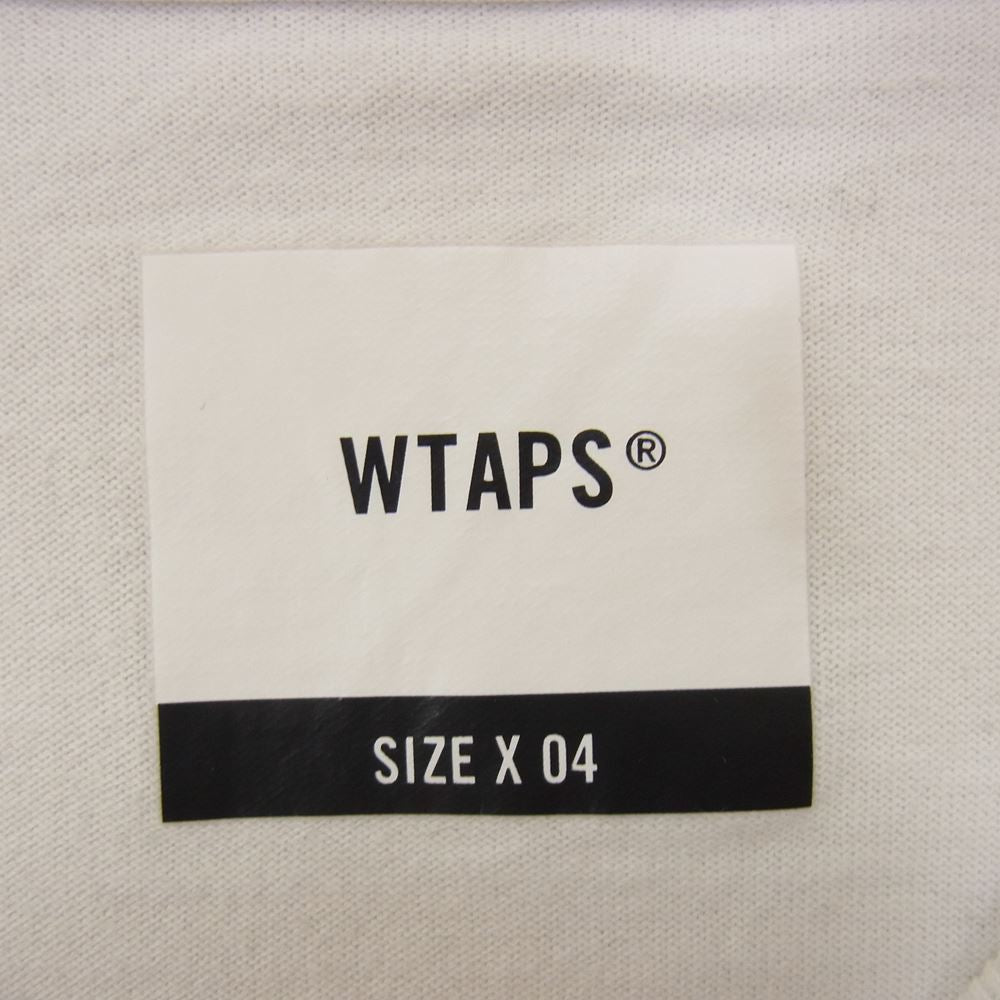 WTAPS ダブルタップス 20SS 201ATDT-LT02S CIRCA L/S TEE カットソー ホワイト系 4【中古】