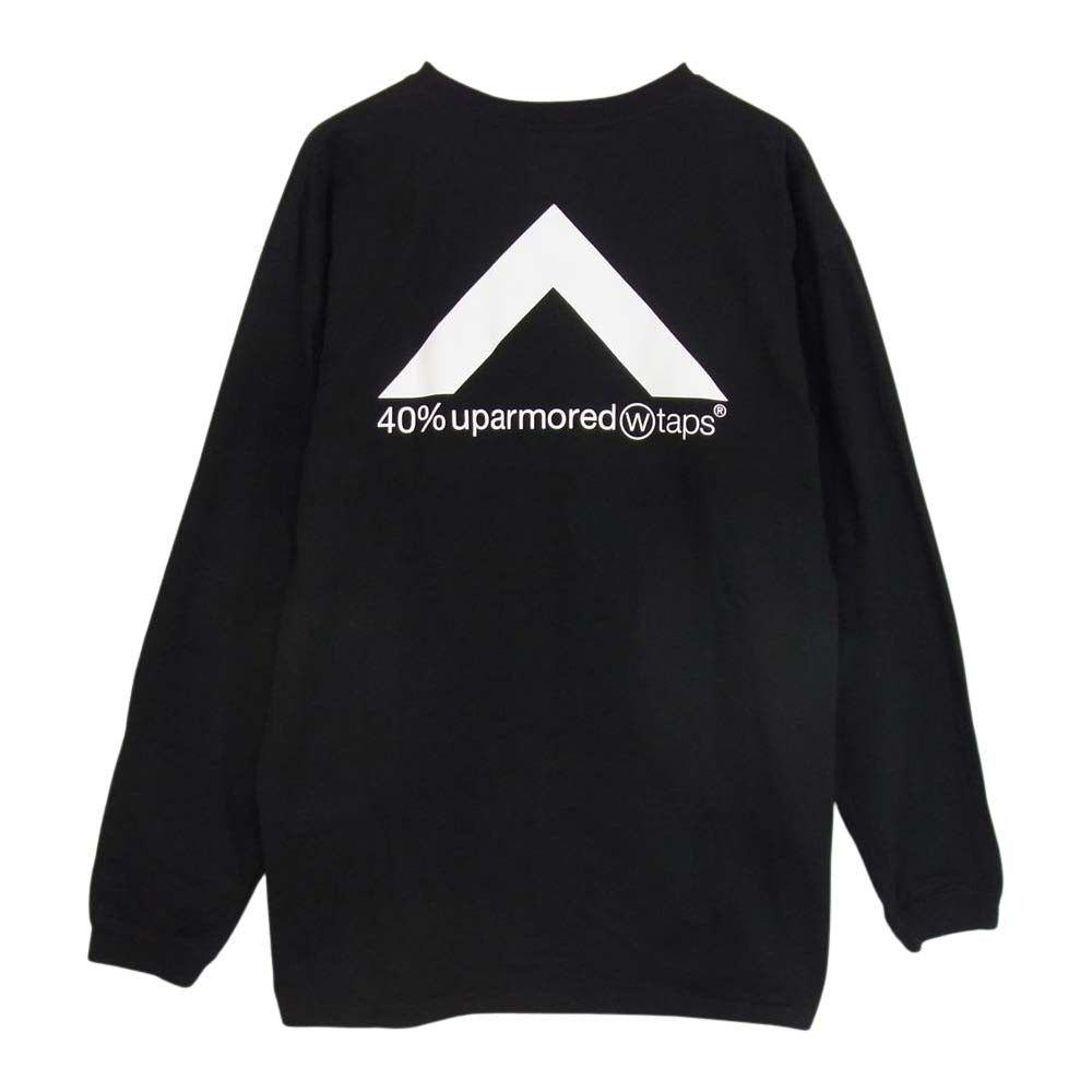 WTAPS ダブルタップス 20AW 40PCT / UPARMORED プリント 長袖 Tシャツ 