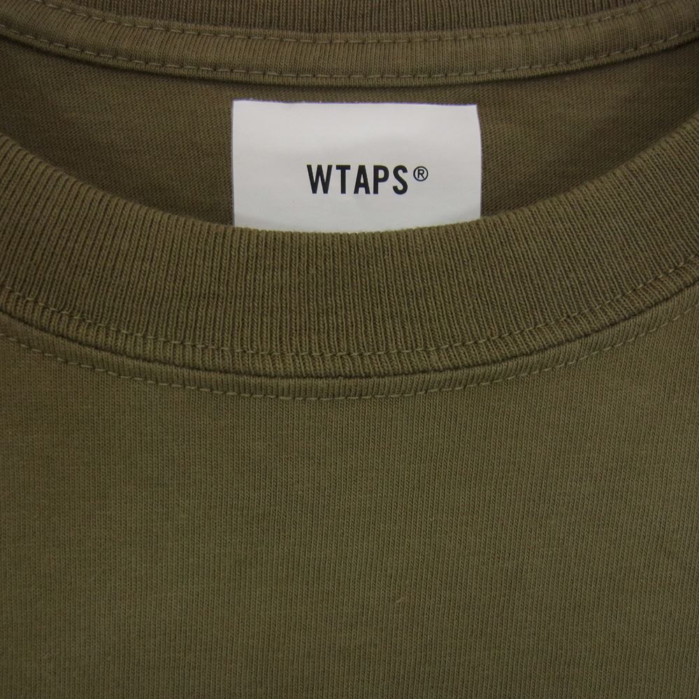 WTAPS ダブルタップス 21SS 211PCDT-ST09S OG SS TEE Tシャツ カーキ系 4【中古】