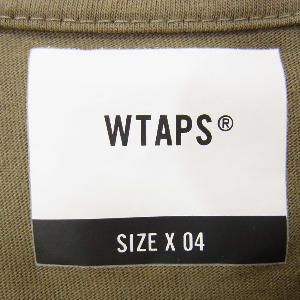 WTAPS ダブルタップス 21SS 211PCDT-ST09S OG SS TEE Tシャツ カーキ系 4【中古】