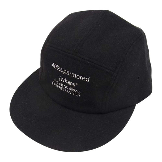 WTAPS ダブルタップス 19AW 192HCDT-HT02 T-5 02/CAP WOPO MELTON メルトン キャップ ブラック系 00【中古】