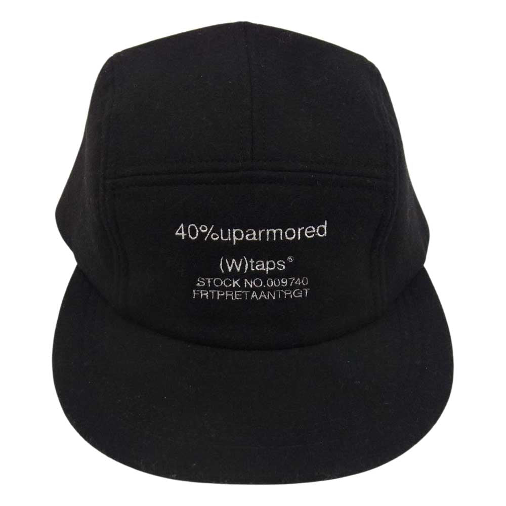 WTAPS ダブルタップス 19AW 192HCDT-HT02 T-5 02/CAP WOPO MELTON メルトン キャップ ブラック系 00【中古】