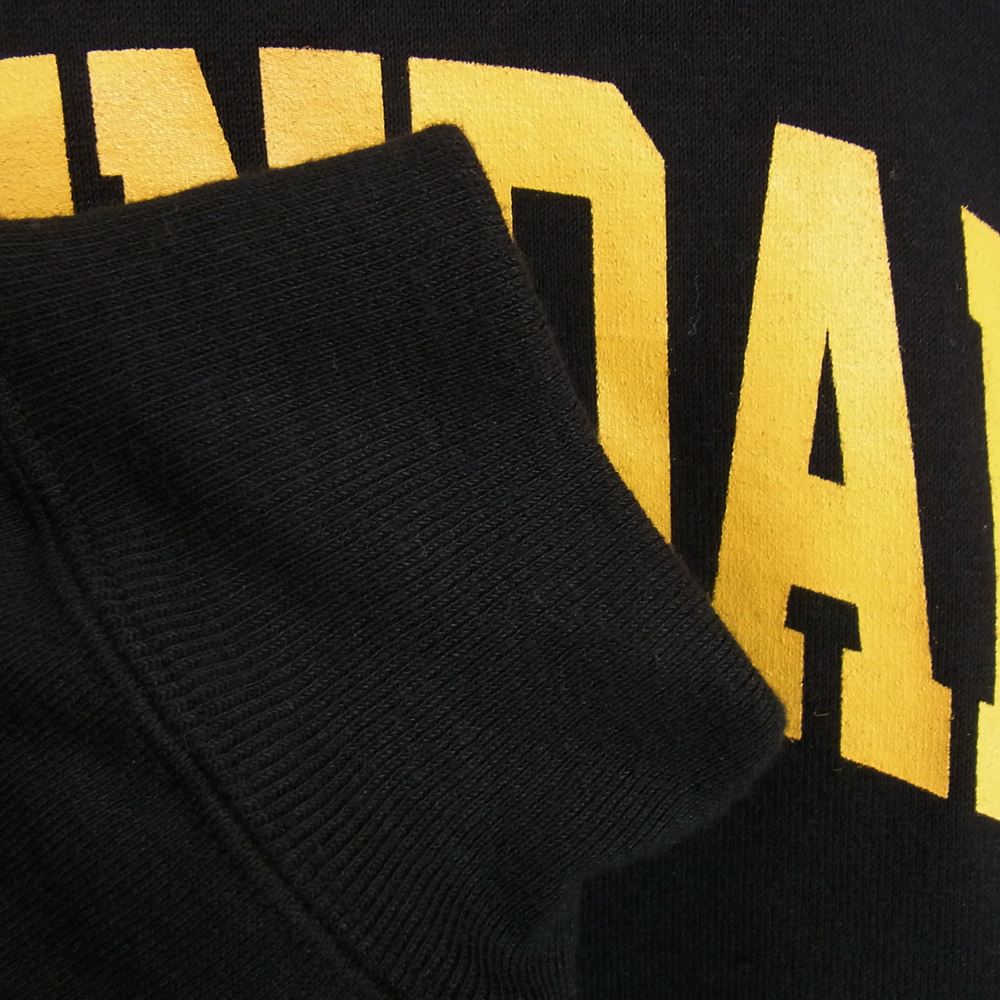 DESCENDANT ディセンダント 21AW TEAM CREW NECK SWEATSHIRT ロゴ スウェット ブラック系 3【中古】