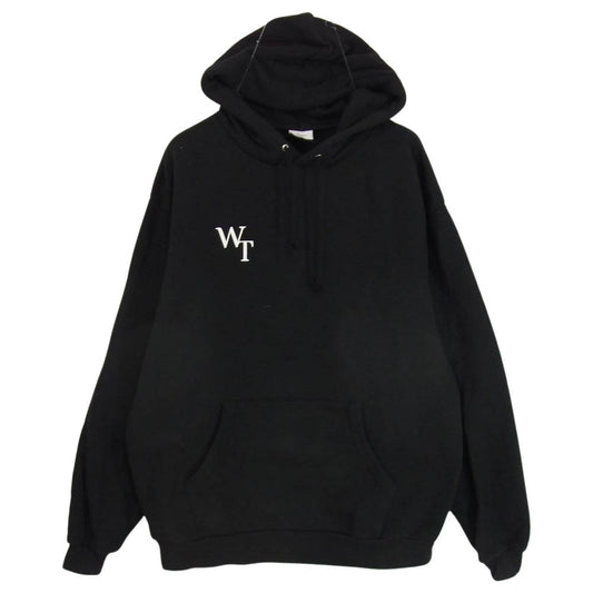 WTAPS ダブルタップス 21AW Urban Territory Hoodie プリント プルオーバー パーカー ブラック系 4【中古】