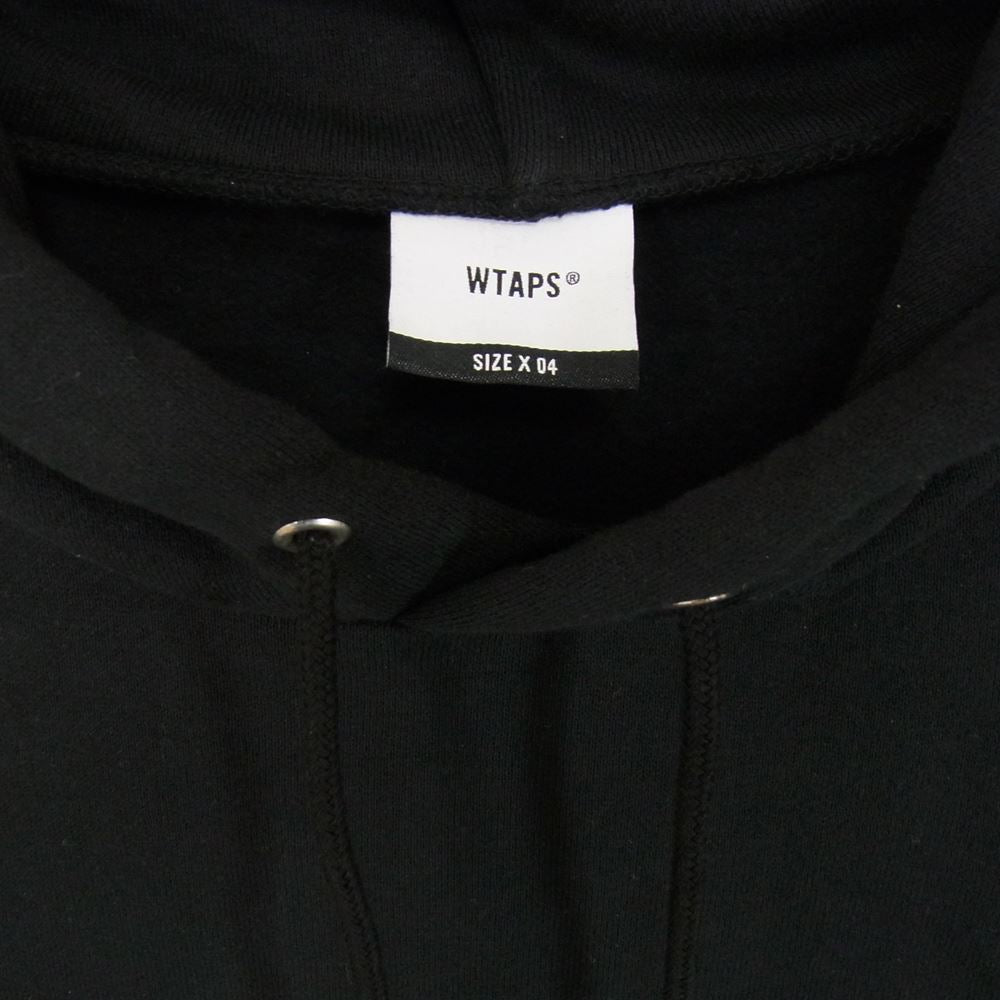WTAPS ダブルタップス 21AW Urban Territory Hoodie プリント プルオーバー パーカー ブラック系 4【中古】