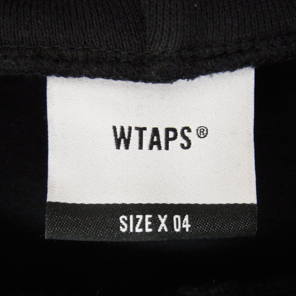WTAPS ダブルタップス 21AW Urban Territory Hoodie プリント プルオーバー パーカー ブラック系 4【中古】