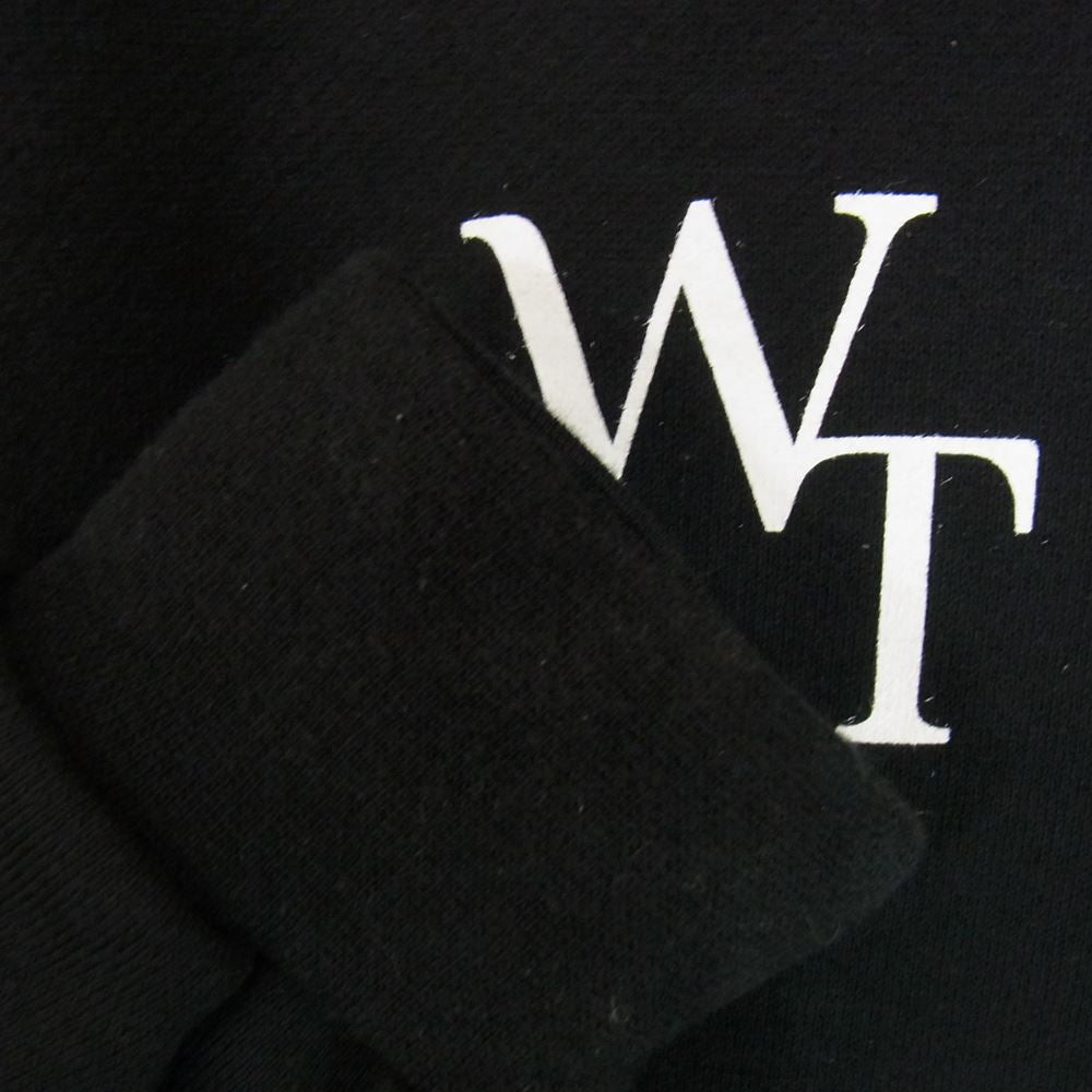 WTAPS ダブルタップス 21AW Urban Territory Hoodie プリント プルオーバー パーカー ブラック系 4【中古】