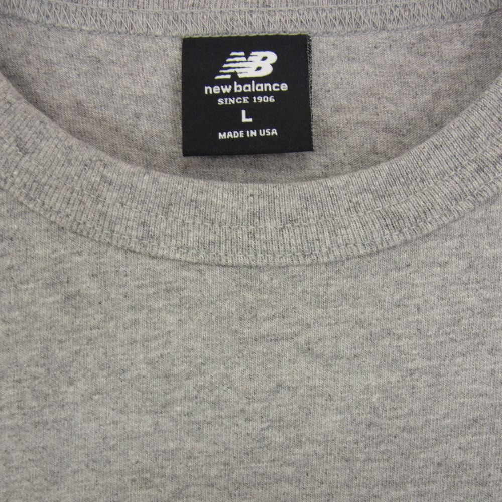 WTAPS ダブルタップス x New Balance Academy S/S T-shirt ニューバランス アカデミー Tシャツ グレー系 L【新古品】【未使用】【中古】