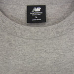 WTAPS ダブルタップス x New Balance Academy S/S T-shirt ニューバランス アカデミー Tシャツ グレー系 L【新古品】【未使用】【中古】