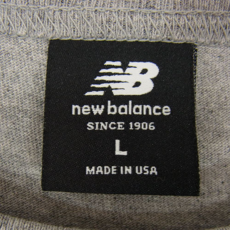 WTAPS ダブルタップス x New Balance Academy S/S T-shirt ニューバランス アカデミー Tシャツ グレー系 L【新古品】【未使用】【中古】