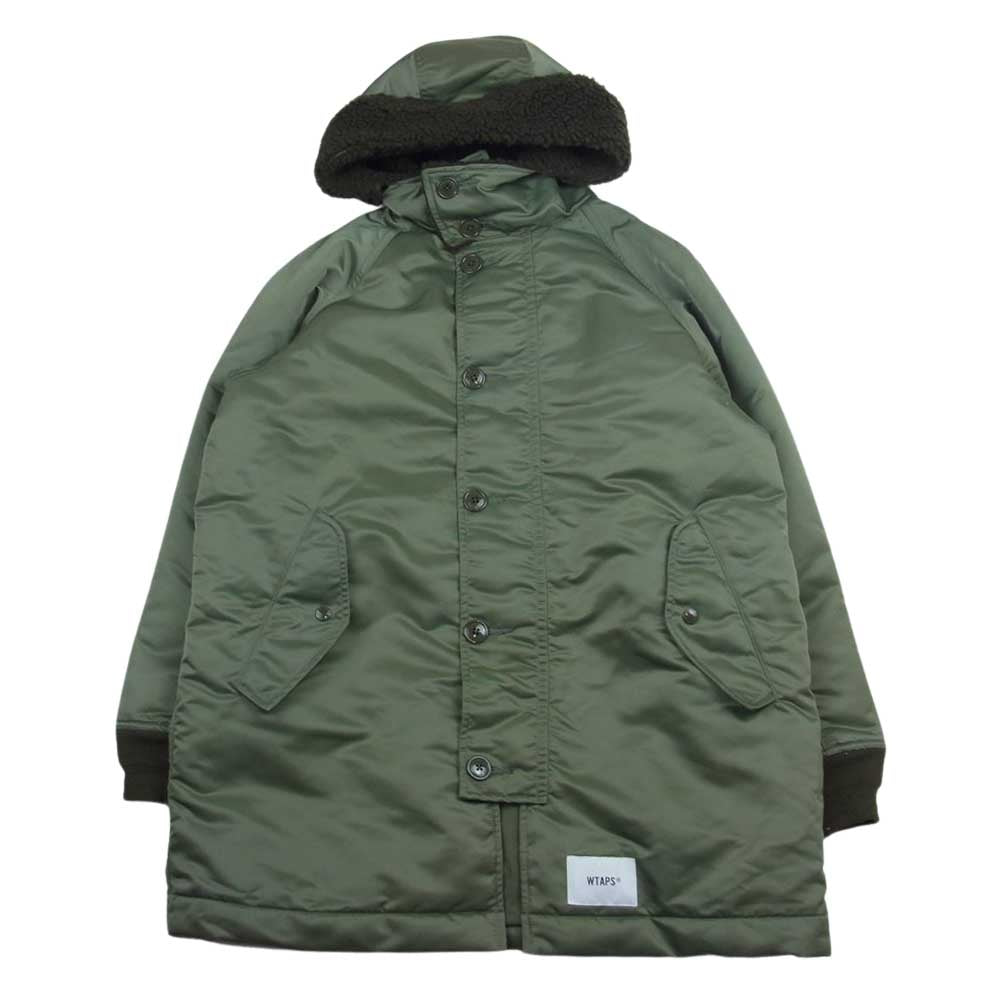 WTAPS ダブルタップス 20AW 202WVDT-JKM07 BLITZZ JACKET ナイロン ミリタリー ボア ブリッツ ジャケット カーキ系 2【中古】