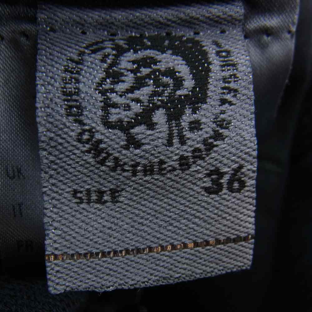 DIESEL ディーゼル 0849R 00T0010822W KROOLEY JOGG コーティング ストレッチ ジョグジーンズ ブラック系 36【中古】