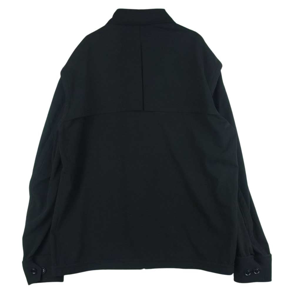 Yohji Yamamoto ヨウジヤマモト Y's BANG ON! ワイズバングオン 20SS YA-Y69-955 No.69 リバーシブル シャツ ジャケット ブルゾン ブラック系 2【美品】【中古】