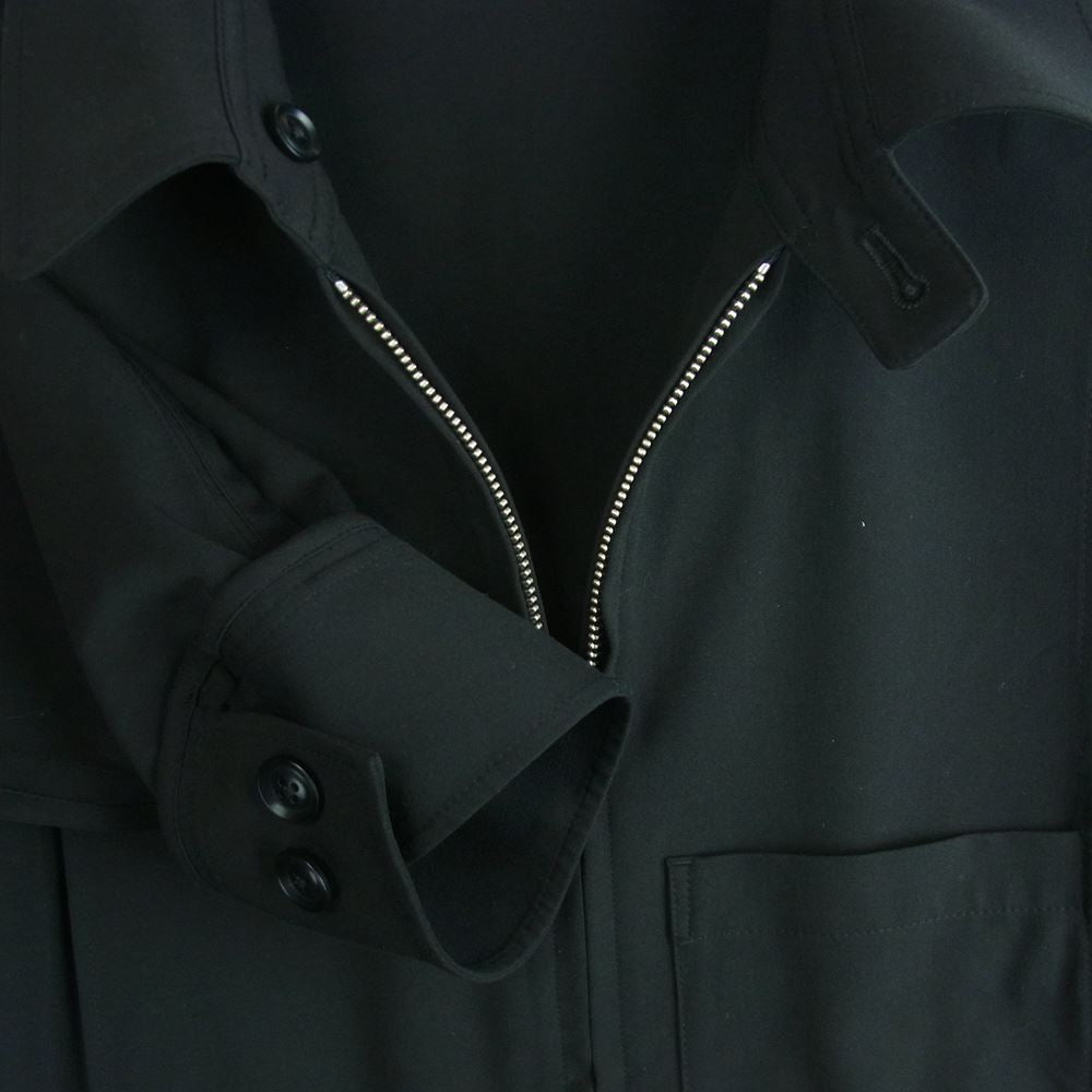 Yohji Yamamoto ヨウジヤマモト Y's BANG ON! ワイズバングオン 20SS YA-Y69-955 No.69 リバーシブル シャツ ジャケット ブルゾン ブラック系 2【美品】【中古】