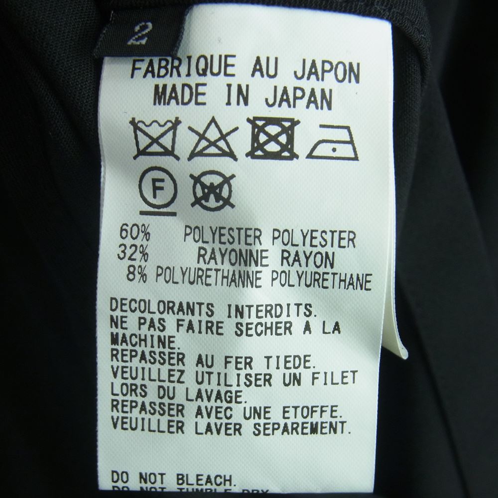 Yohji Yamamoto ヨウジヤマモト Y's BANG ON! ワイズバングオン 20SS YA-Y69-955 No.69 リバーシブル シャツ ジャケット ブルゾン ブラック系 2【美品】【中古】