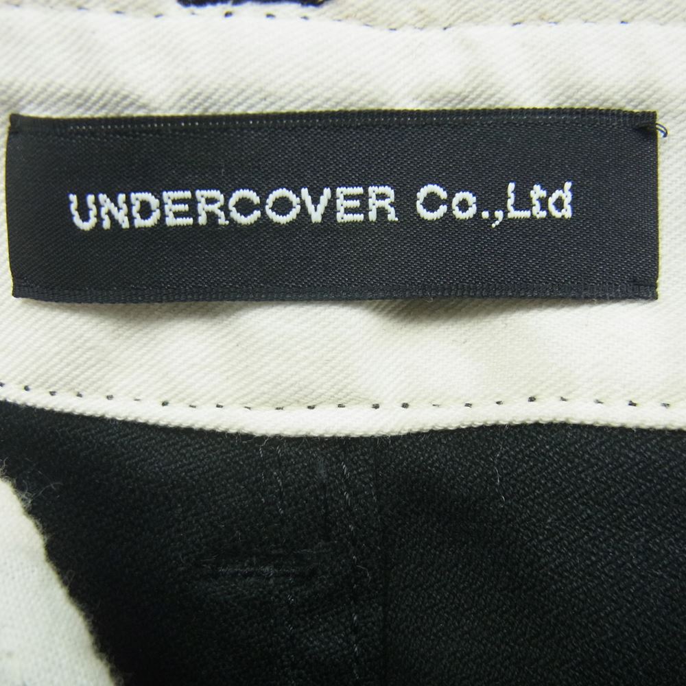 UNDERCOVER アンダーカバー 22AW UC2B4509 アーミー ショッパーズ テーパード カーゴ パンツ ブラック系 5【中古】