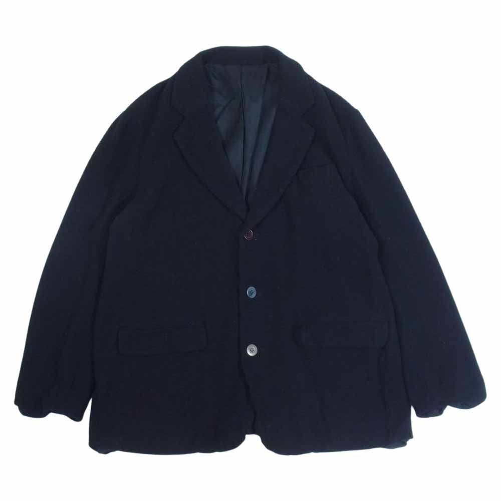 UNDERCOVER アンダーカバー 21AW UC2A4104-2 3B ウール縮絨 テーラードジャケット ブラック系 5【美品】【中古】