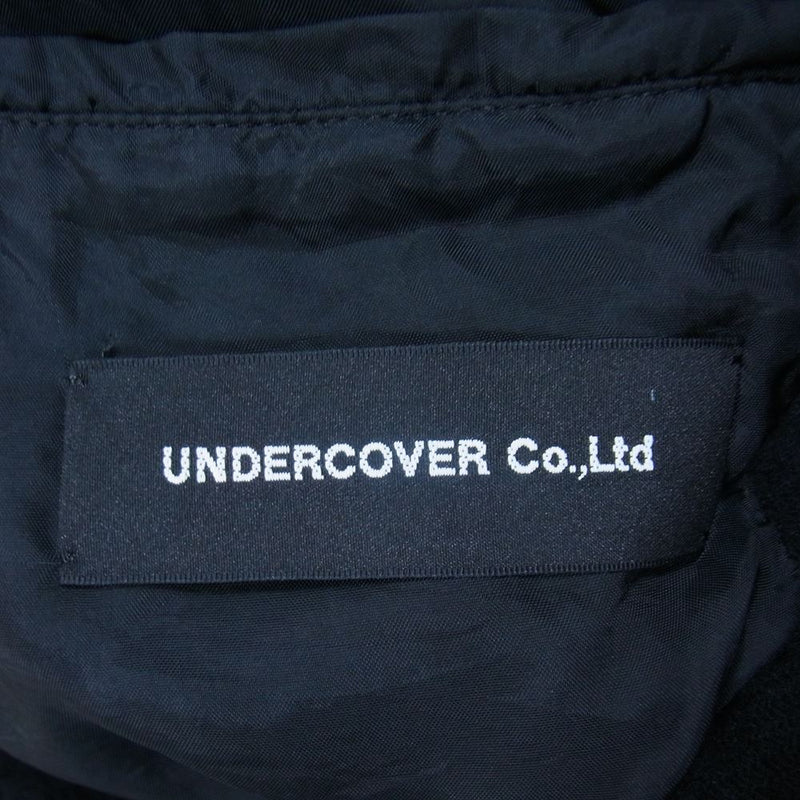 UNDERCOVER アンダーカバー 21AW UC2A4104-2 3B ウール縮絨 テーラードジャケット ブラック系 5【美品】【中古】