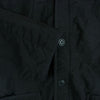 PORTER CLASSIC ポータークラシック 22AW SUPER NYLON MILITARY LINER 製品染め スーパーナイロン ミリタリー ライナー 中綿 キルティング カーディガン ブラック系 3【中古】