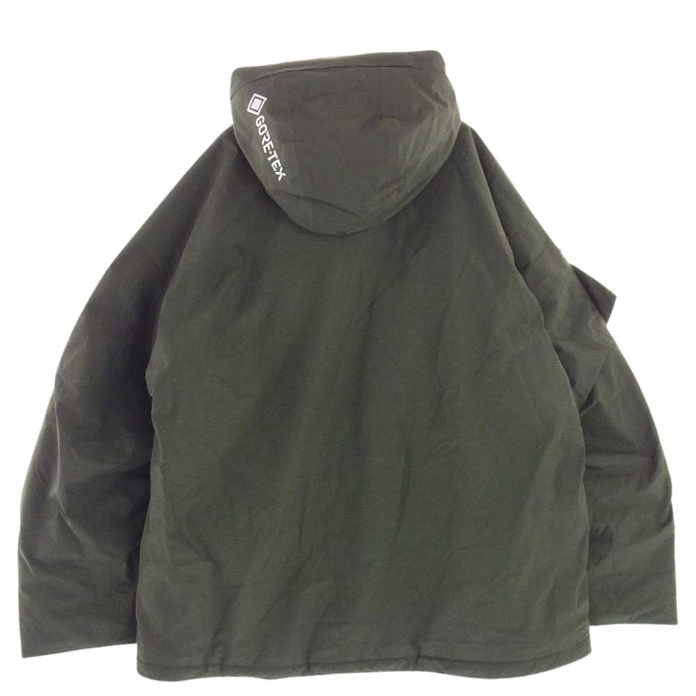 ディーベック ALMOSTBLACK オールモストブラック 22AW VF-20800129 GORE-TEX 2L SHELL ゴアテックス 2レイヤー プリマロフトシェル 中綿 ジャケット モスグリーン系 3【美品】【中古】