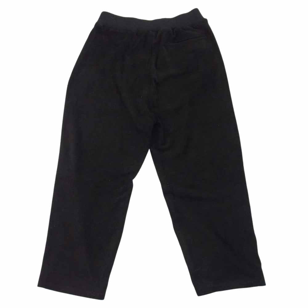 PORTER CLASSIC ポータークラシック 22AW PC-017-1966 LEATHER SUEDE PANTS ENTREFINO エントロフィーノ シープ スエード レザー ワイド トラウザー イージー パンツ ブラック系 3【中古】