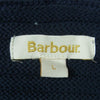 Barbour バブアー STITCH GUERNSEY CARDIGAN ガンジー カーディガン コットン ニット ダークネイビー系 L【中古】